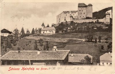 Postkarte Burg Heinfels